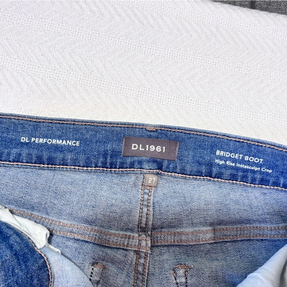 DL1961 Women's Sky Blue Wide Leg Jeans - Picture 6 of 13